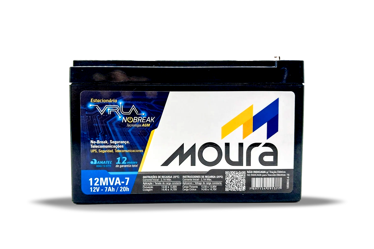 Bateria Estacionária Moura